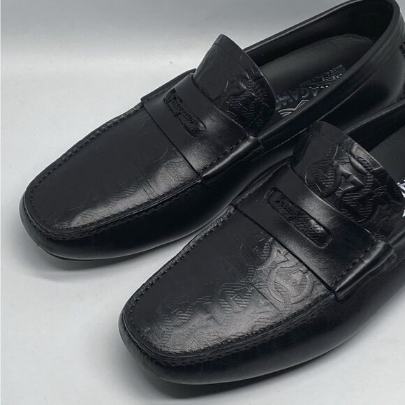 Salvatore Ferragamo Newton Leather Moccasins Loafers size 7E main image 11